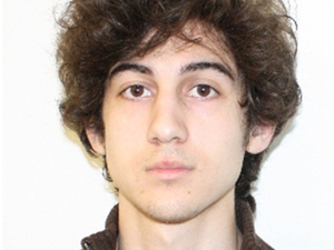 Dzhokhar Tsarnaev, the subject of the manhunt in Boston, in a photo released by the FBI. He's a suspect in the Boston Marathon bombings.