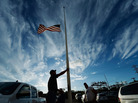 In Texas, veteran Bill Warren lowers a flag to half-staff in memory of victims from the West Fertilizer Co. explosion last week. The nation has absorbed the past six days of nonstop tragedy and relief in a firsthand-once-removed way that now defines our communal experiences. In Texas, veteran Bill Warren lowers a flag to half-staff in memory of victims from the West Fertilizer Co. explosion last week. The nation has absorbed the past six days of nonstop tragedy and relief in a firsthand-once-removed way that now defines our communal experiences.
