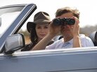 Mike (Emily Blunt) and Wallace (Colin Firth) try on new clothes — and new identities — in the unconvincing comedy Arthur Newman. Mike (Emily Blunt) and Wallace (Colin Firth) try on new clothes — and new identities — in the unconvincing comedy Arthur Newman.