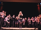 The Nor'easters, of Northeastern University, perform at the International Competition of Collegiate A Cappella on Saturday night. The Nor'easters, of Northeastern University, perform at the International Competition of Collegiate A Cappella on Saturday night.
