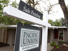 A sale-pending sign is posted in front of a home last month in San Anselmo, Calif. A sale-pending sign is posted in front of a home last month in San Anselmo, Calif.