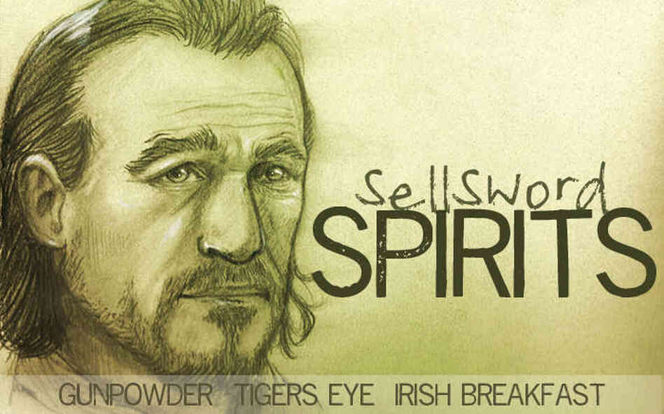 "Sellsword Spirits" was inspired by Bronn from Game of Thrones. "Sellsword Spirits" was inspired by Bronn from Game of Thrones.