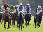 French jockey Olivier Peslier celebrates a win at Longchamps racecourse near Paris in 2012. While many drugs can legally be used on horses in U.S. racing, they are barred in Europe. French jockey Olivier Peslier celebrates a win at Longchamps racecourse near Paris in 2012. While many drugs can legally be used on horses in U.S. racing, they are barred in Europe.