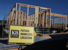 A new home under construction earlier this year in Petaluma, Calif. A new home under construction earlier this year in Petaluma, Calif.