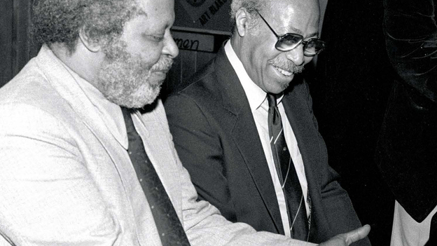 Jaki Byard (left) and Tommy Flanagan. (Resonance Records)