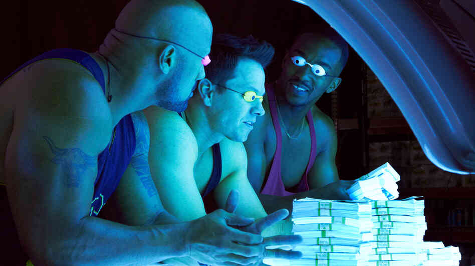Paul (Dwayne Johnson), Daniel (Mark Wahlberg) and Adrian (Anthony Mackie) are three Miami bodybuilders with big ambitions and not much in the way of smarts. Paul (Dwayne Johnson), Daniel (Mark Wahlberg) and Adrian (Anthony Mackie) are three Miami bodybuilders with big ambitions and not much in the way of smarts.