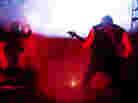 Still from Dragged Into Sunlight's set at Maryland Deathfest