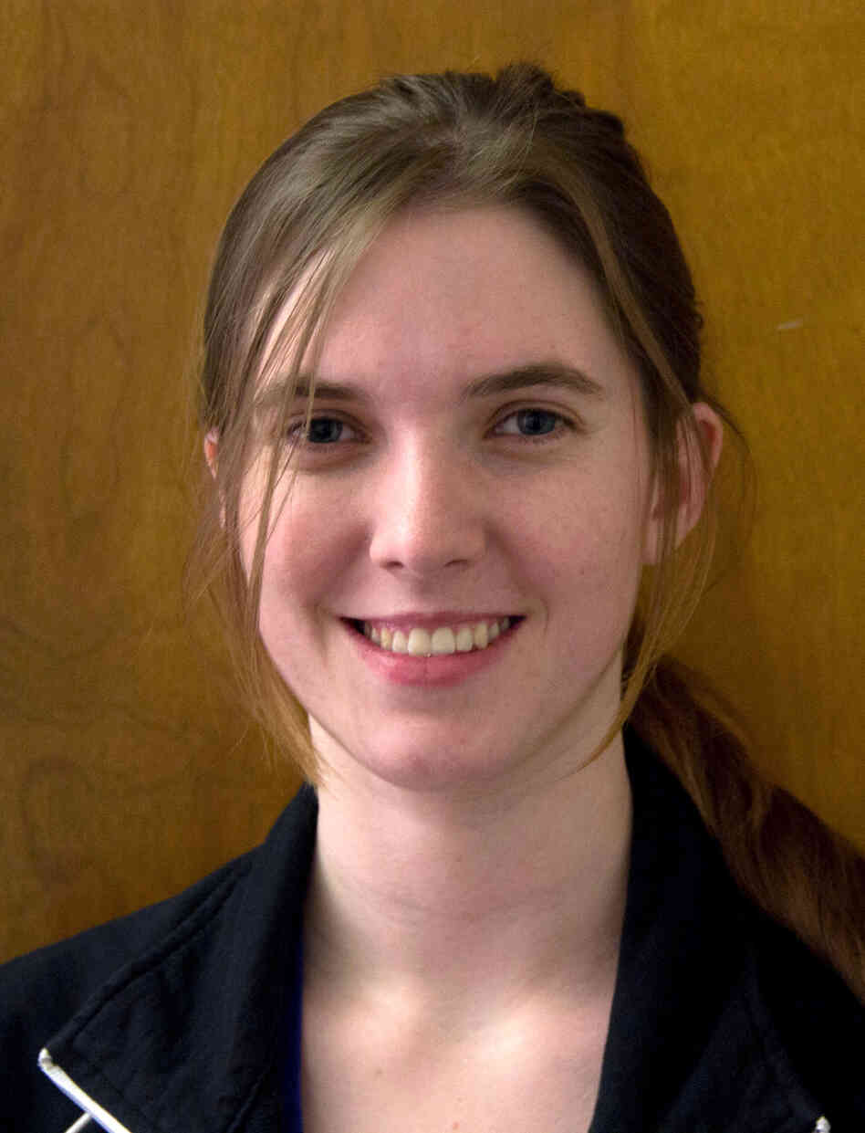 Jess Hester, a senior at Harvey Mudd, says she wants to write software for spaceships when she graduates. Jess Hester, a senior at Harvey Mudd, says she wants to write software for spaceships when she graduates.