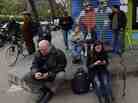 Residents of the East Village in New York City look for cellphone reception Nov. 1 after Hurricane Sandy wiped out power and some cell towers. Residents of the East Village in New York City look for cellphone reception Nov. 1 after Hurricane Sandy wiped out power and some cell towers.
