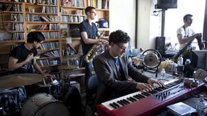 Father Figure performs a Tiny Desk Concert on February 6, 2013.
