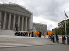 People lined up to enter the U.S. Supreme Court building last week. People lined up to enter the U.S. Supreme Court building last week.