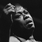 Sarah Vaughan performs during the International Jazz Festival of Nice in southeast France in July 1984. Sarah Vaughan performs during the International Jazz Festival of Nice in southeast France in July 1984.