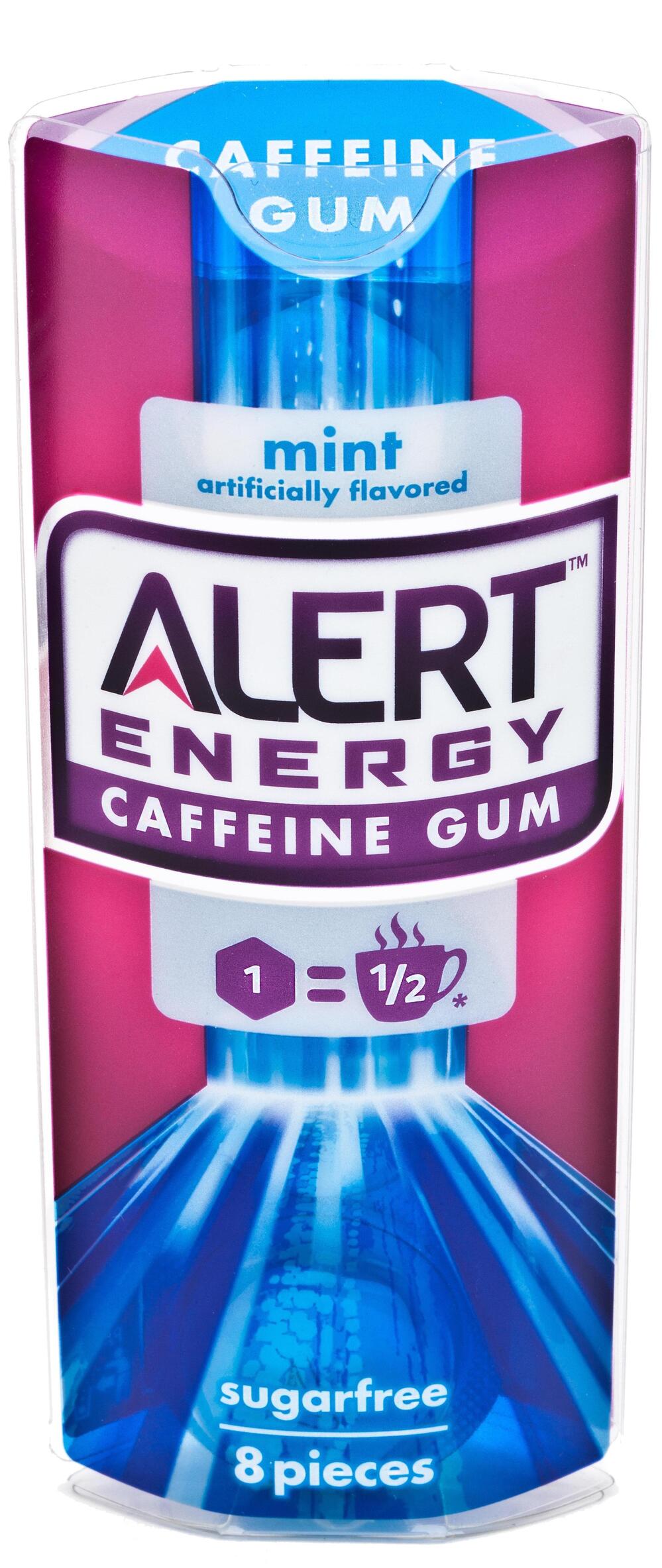 Wrigley says its new Alert Energy Caffeine Gum gives consumers the power to control how much caffeine they get.