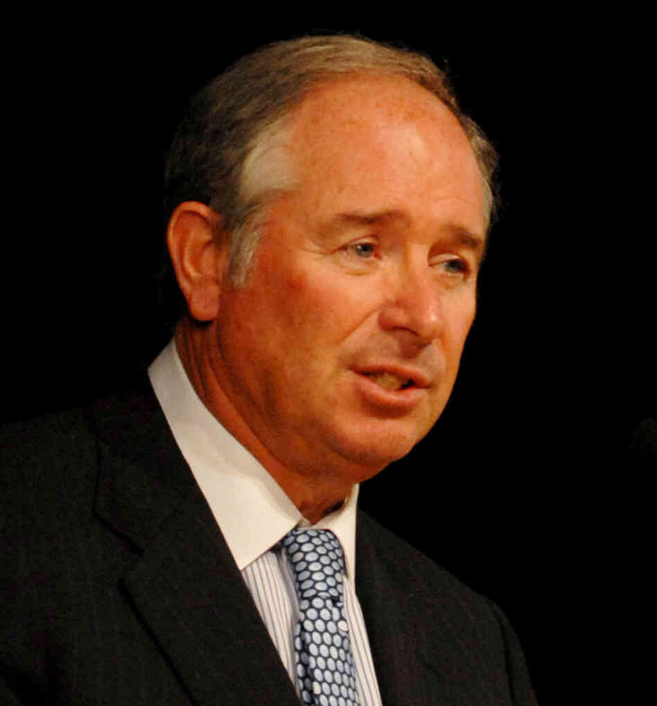 Stephen Schwarzman, CEO of Blackstone Group, says he hopes the new scholarship program helps ease Western fears of China. Stephen Schwarzman, CEO of Blackstone Group, says he hopes the new scholarship program helps ease Western fears of China.