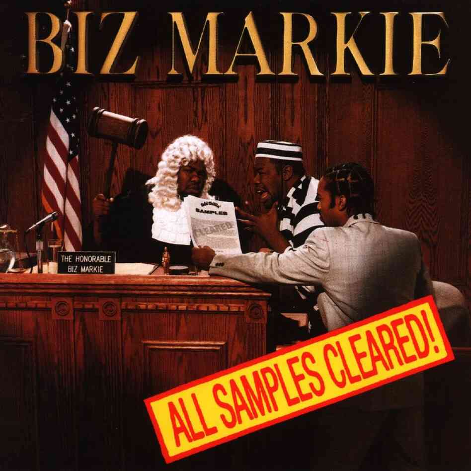 The cover of Biz Markie's All Samples Cleared. The cover of Biz Markie's All Samples Cleared.