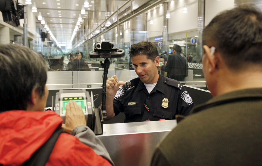 Customs and Border Protection officer at LAX