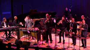 Chick Corea (keyboard) joined the SFJAZZ Collective for the closing performance, an arrangement of his piece "Spain."