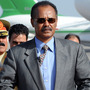Eritrea's President Isaias Afwerki, shown on a visit to Libya in 2010, has been widely criticized by human rights groups. Eritrean exiles have organized passive protests, calling on people to stay home Friday. Eritrea's President Isaias Afwerki, shown on a visit to Libya in 2010, has been widely criticized by human rights groups. Eritrean exiles have organized passive protests, calling on people to stay home Friday.