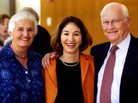 Anne-Marie Slaughter with her mother, Anne, and father, Edward. Anne-Marie Slaughter with her mother, Anne, and father, Edward.