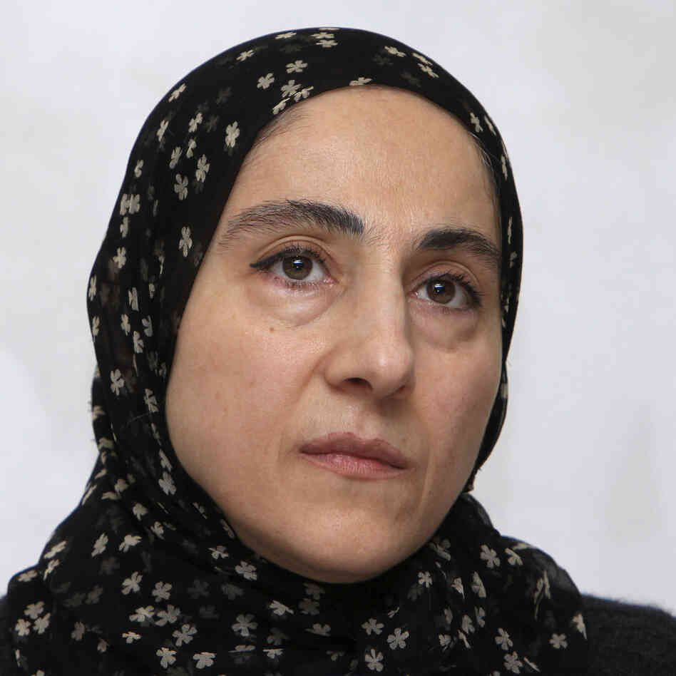 Zubeidat Tsarnaev, the suspects' mother. Zubeidat Tsarnaev, the suspects' mother.
