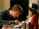 True Blood star Alexander Skarsgard turns in a sensitive performance as a sort of surrogate dad for the poorly parented title character (a restrained Onata Aprile) in What Maisie Knew, a quietly stirring update of the Henry James novel. True Blood star Alexander Skarsgard turns in a sensitive performance as a sort of surrogate dad for the poorly parented title character (a restrained Onata Aprile) in What Maisie Knew, a quietly stirring update of the Henry James novel.