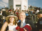 Stephen Johnstone and his niece, Sarah, crashed the Kentucky Derby celebration together in 2008. Stephen Johnstone and his niece, Sarah, crashed the Kentucky Derby celebration together in 2008.