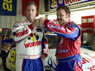 Will Ferrell and John C. Reilly in Adam McKay's Talladega Nights: The Ballad of Ricky Bobby. Will Ferrell and John C. Reilly in Adam McKay's Talladega Nights: The Ballad of Ricky Bobby.
