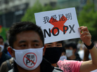 Protesters demonstrate against plans for a factory to produce paraxylene, a toxic chemical used to make fabrics, in China's Yunnan province on Saturday. In nearby Chengdu, planned protests were thwarted. Protesters demonstrate against plans for a factory to produce paraxylene, a toxic chemical used to make fabrics, in China's Yunnan province on Saturday. In nearby Chengdu, planned protests were thwarted.