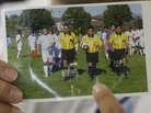 Soccer referee Ricardo Portillo died Saturday, after being struck by a player. Here, Portfillo, is seen holding a soccer ball, in a photo held by his brother-in-law, Jose Lopez, Thursday. Soccer referee Ricardo Portillo died Saturday, after being struck by a player. Here, Portfillo, is seen holding a soccer ball, in a photo held by his brother-in-law, Jose Lopez, Thursday.