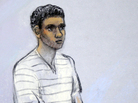 This courtroom sketch shows defendant Robel Phillipos appearing in front of Federal Magistrate Marianne Bowler at the Moakley Federal Courthouse in Boston, Mass., on May 1. This courtroom sketch shows defendant Robel Phillipos appearing in front of Federal Magistrate Marianne Bowler at the Moakley Federal Courthouse in Boston, Mass., on May 1.