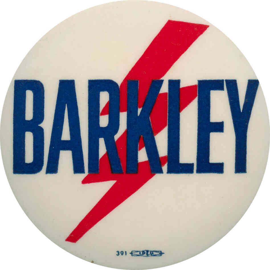 Vice President Barkley hoped lightning would strike at the 1952 Democratic convention. It didn't. Vice President Barkley hoped lightning would strike at the 1952 Democratic convention. It didn't.