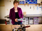 AnthroTronix Founder and CEO Corinna Lathan, at the company's offices in Silver Spring, Md. AnthroTronix Founder and CEO Corinna Lathan, at the company's offices in Silver Spring, Md.