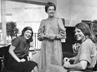 Nina Totenberg (from left), Linda Wertheimer and Cokie Roberts at NPR headquarters around 1979. Nina Totenberg (from left), Linda Wertheimer and Cokie Roberts at NPR headquarters around 1979.