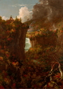Thomas Cole completed <em>Portage Falls on the Genesee</em> in 1839.