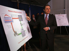 U.S. Attorney for the Southern District of New York Preet Bharara addresses the media on Tuesday during a news conference on the indictment of Mission Settlement Agency. U.S. Attorney for the Southern District of New York Preet Bharara addresses the media on Tuesday during a news conference on the indictment of Mission Settlement Agency.