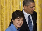 President Obama and South Korean President Park Geun-hye after a news conference at the White House on Tuesday. President Obama and South Korean President Park Geun-hye after a news conference at the White House on Tuesday.