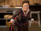 When she's discovered to be a multiracial woman "passing" as white, the Cotton Blossom's star performer, Julie (Alyson Cambridge), is forced to leave the company. When she's discovered to be a multiracial woman "passing" as white, the Cotton Blossom's star performer, Julie (Alyson Cambridge), is forced to leave the company.