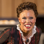 When she's discovered to be a multiracial woman "passing" as white, the Cotton Blossom's star performer, Julie (Alyson Cambridge), is forced to leave the company. When she's discovered to be a multiracial woman "passing" as white, the Cotton Blossom's star performer, Julie (Alyson Cambridge), is forced to leave the company.