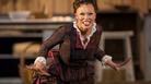 When she's discovered to be a multiracial woman "passing" as white, the Cotton Blossom's star performer, Julie (Alyson Cambridge), is forced to leave the company. When she's discovered to be a multiracial woman "passing" as white, the Cotton Blossom's star performer, Julie (Alyson Cambridge), is forced to leave the company.