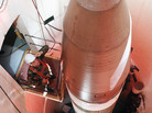 A Minuteman III missile inside its silo about 60 miles from Grand Forks Air Force Base, N.D. A Minuteman III missile inside its silo about 60 miles from Grand Forks Air Force Base, N.D.