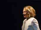 Former Secretary of State Hillary Clinton at the Kennedy Center on April 2.