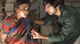 Parvati and Saleem (Shriya Saran and Satya Bhabha), born in tandem at the birth of independent India, are at the center of Salman Rushdie's novel <em>Midnight's Children. </em>Thirty years after the book's publication,<em> </em>filmmaker Deepa Mehta has committed the story to the big screen.