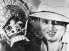 Robert Ripley traveled the world collecting souvenirs like this Balinese lion mask.