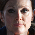 Moore (photographed at New York Fashion Week in February 2013) has earned Oscar nominations for her roles in Boogie Nights, The End of the Affair, Far From Heaven and The Hours.