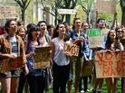 Students associated with the group Brown Divest Coal protested in front of the Brown University president's office during a rally May 3. The group is demanding that the university stop investing in certain oil and coal companies. Students associated with the group Brown Divest Coal protested in front of the Brown University president's office during a rally May 3. The group is demanding that the university stop investing in certain oil and coal companies.