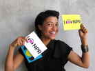 Tina Gordon Chism at NPR West. Tina Gordon Chism at NPR West.