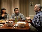 Grace Peeples (Kerry Washington, from left), Wade Walker (Craig Robinson) and Virgil Peeples (David Alan Grier) in Peeples. Grace Peeples (Kerry Washington, from left), Wade Walker (Craig Robinson) and Virgil Peeples (David Alan Grier) in Peeples.