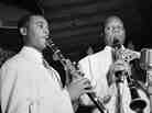 Jimmy Hamilton (left) and Harry Carney were among the reedmen who played clarinet for the Duke Ellington Orchestra. Jimmy Hamilton (left) and Harry Carney were among the reedmen who played clarinet for the Duke Ellington Orchestra.