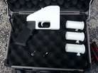 The Liberator — a plastic handgun made with a 3-D printer. The Liberator — a plastic handgun made with a 3-D printer.
