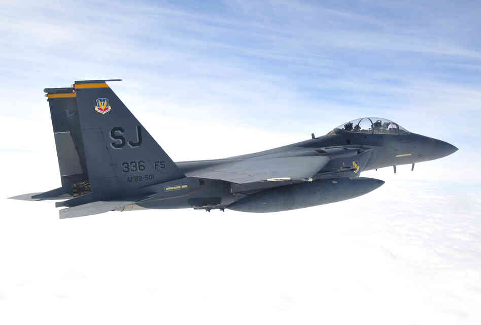 To keep up their skills, Air Force pilots at Seymour Johnson Air Force Base usually have to fly eight or nine times a month. To keep up their skills, Air Force pilots at Seymour Johnson Air Force Base usually have to fly eight or nine times a month.